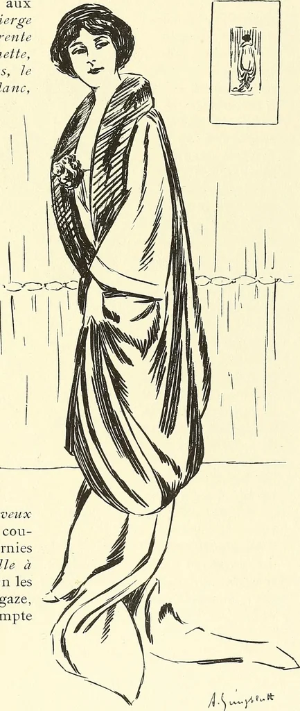 An illustration from Les Createurs de la Mode, 1910, leaf 90