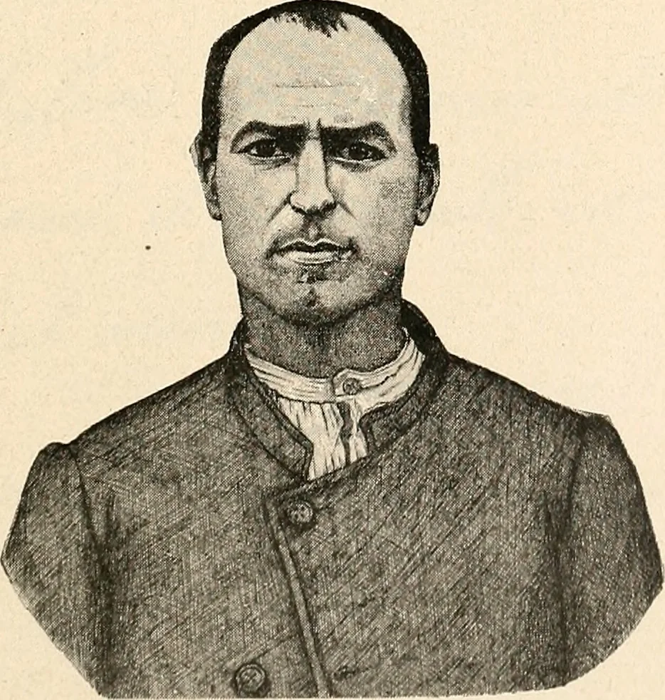 An illustration from Les criminels : étude concernant 859 condamnés, 1900, leaf 416