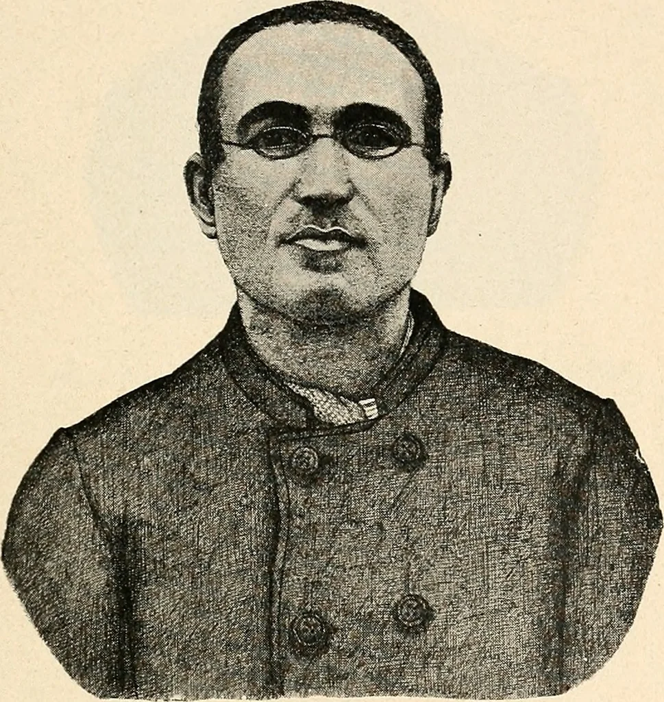 An illustration from Les criminels : étude concernant 859 condamnés, 1900, leaf 418