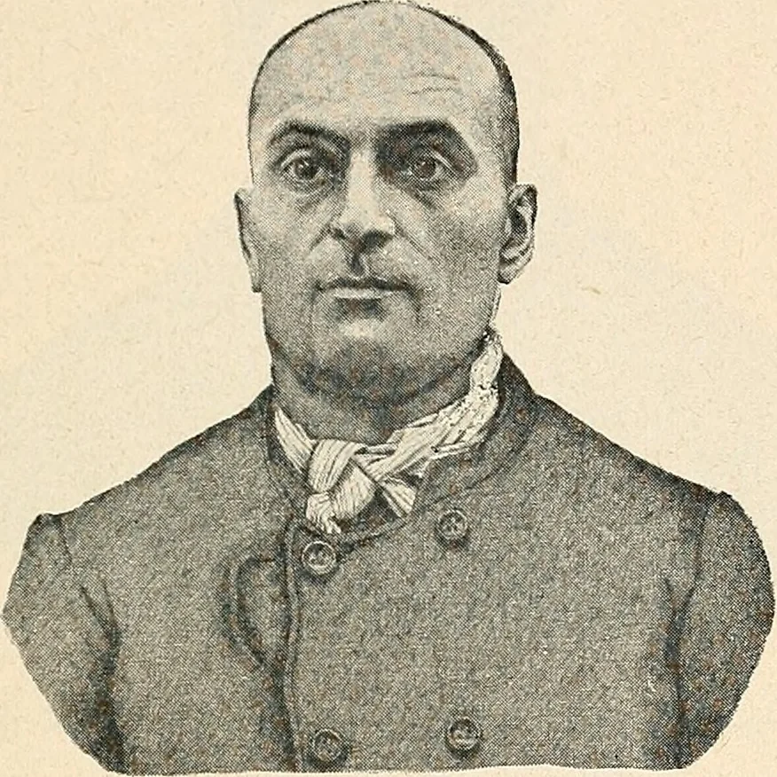 An illustration from Les criminels : étude concernant 859 condamnés, 1900, leaf 434