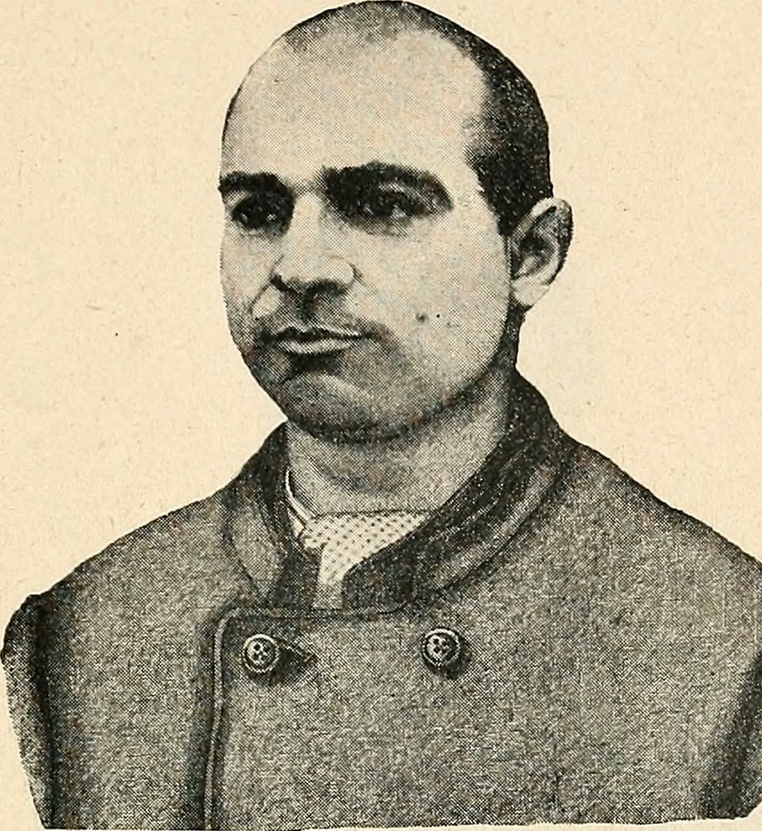 An illustration from Les criminels : étude concernant 859 condamnés, 1900, leaf 440