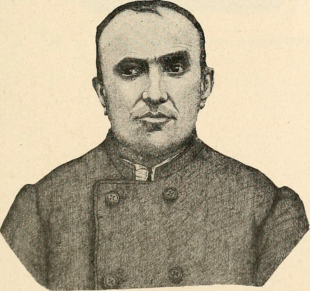 An illustration from Les criminels : étude concernant 859 condamnés, 1900, leaf 450