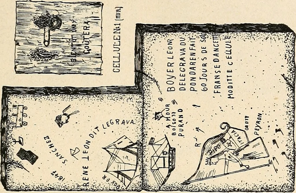 An illustration from Les criminels : étude concernant 859 condamnés, 1900, leaf 462