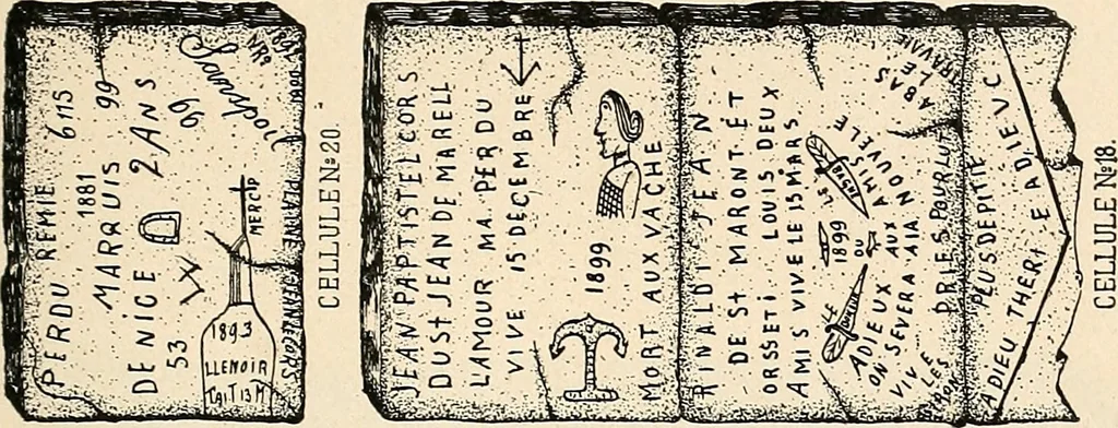 An illustration from Les criminels : étude concernant 859 condamnés, 1900, leaf 464