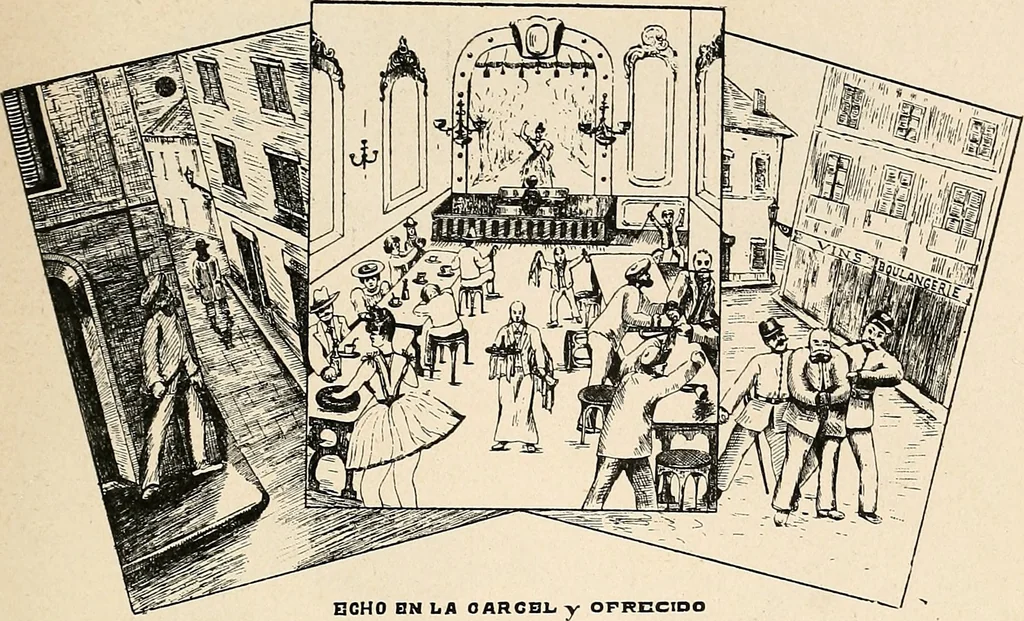An illustration from Les criminels : étude concernant 859 condamnés, 1900, leaf 484