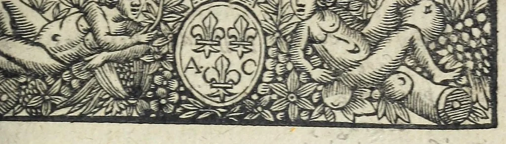 An illustration from Les dames illustres : ou par bonnes & fortes raisons, il se prouue, que le sexe feminin surpasse en toute sorte de genres le sexe masculin, 1665, leaf 199