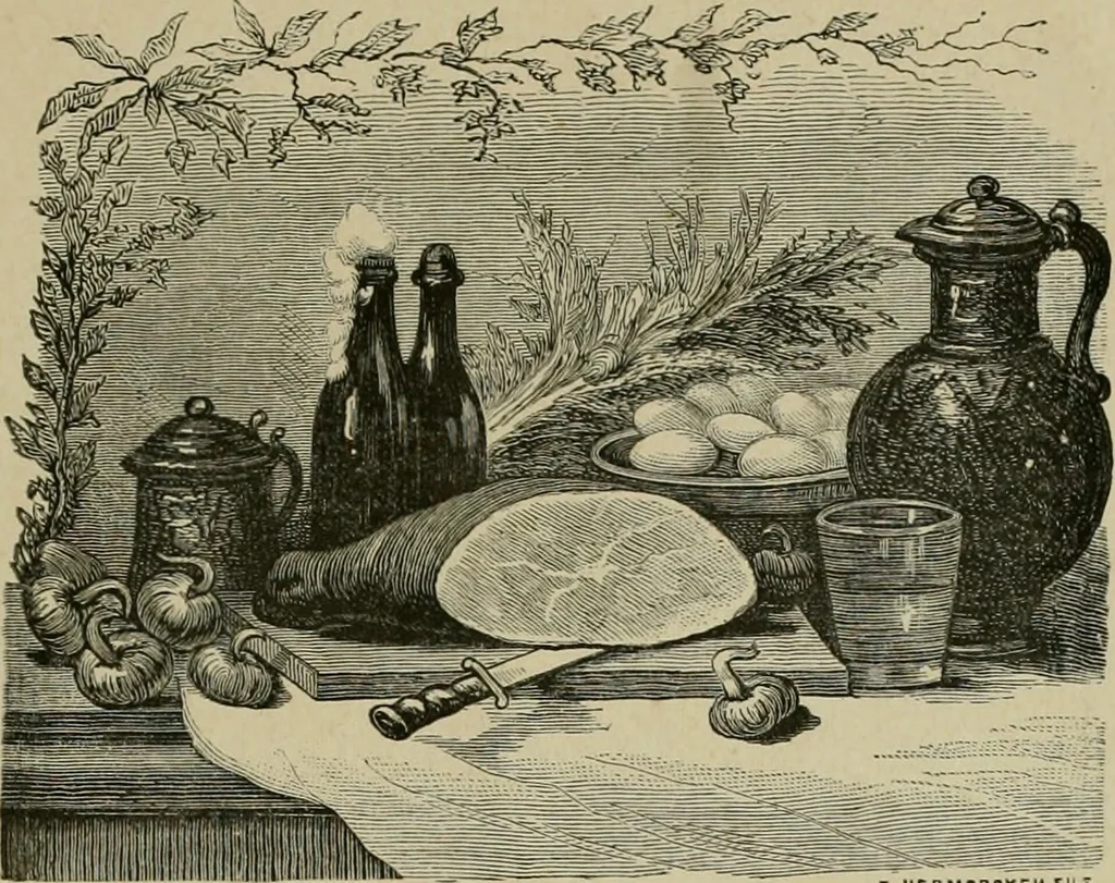 An illustration from Les débuts d'un peintre, 1886, leaf 20
