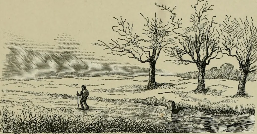 An illustration from Les débuts d'un peintre, 1886, leaf 28