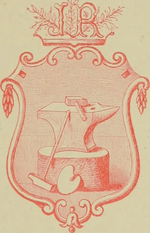 An illustration from Les débuts d'un peintre, 1886, leaf 8
