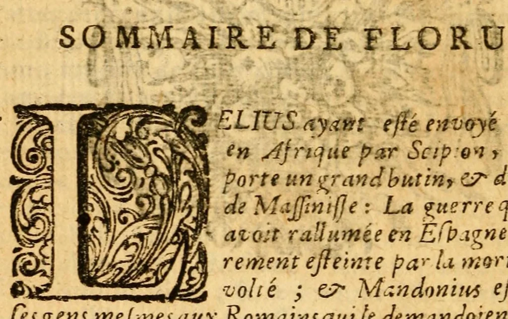 An illustration from Les decades de Tite-Live : avec les supplemens de J. Freinshemius; nouvellement augmentees d'un abrege chronologique: mises en Francois, 1700, leaf 262
