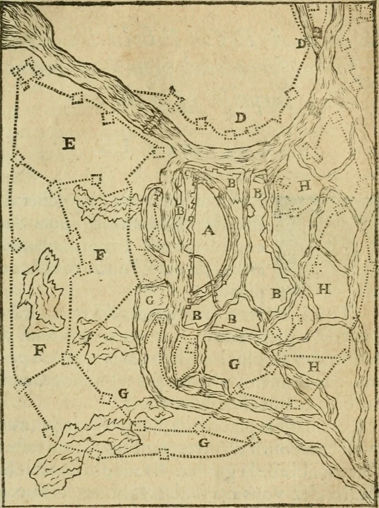 An illustration from Les discovrs militaires, 1618, leaf 102