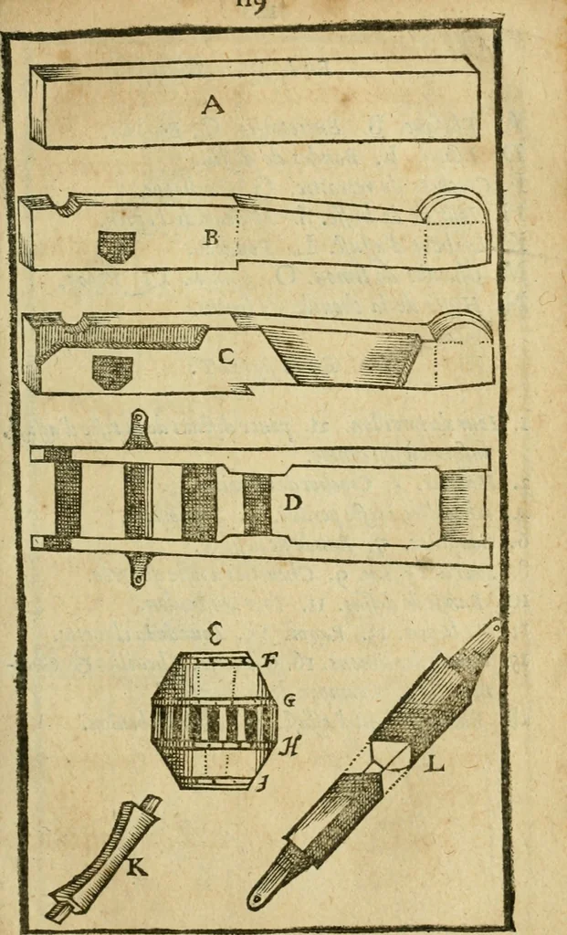 An illustration from Les discovrs militaires, 1618, leaf 132