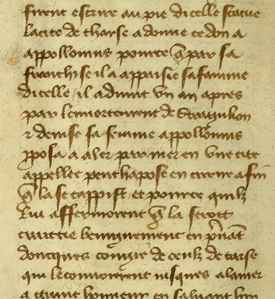 An illustration from Dits des philosophes. Le mireon aux pecheurs. Le livre Griseledis. Le mireon des pecheurs, leaf 154