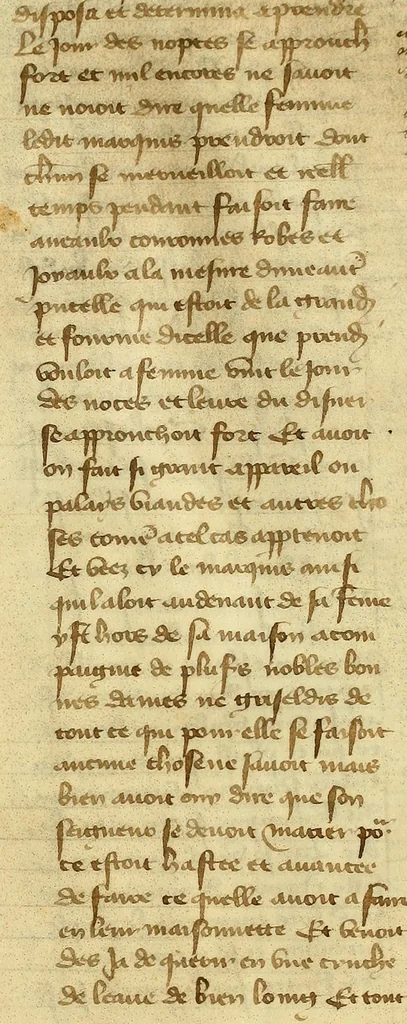 An illustration from Dits des philosophes. Le mireon aux pecheurs. Le livre Griseledis. Le mireon des pecheurs, leaf 189