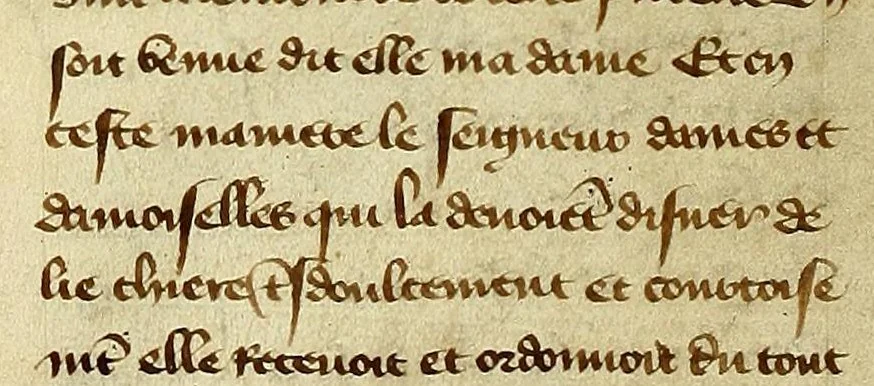 An illustration from Dits des philosophes. Le mireon aux pecheurs. Le livre Griseledis. Le mireon des pecheurs, leaf 198