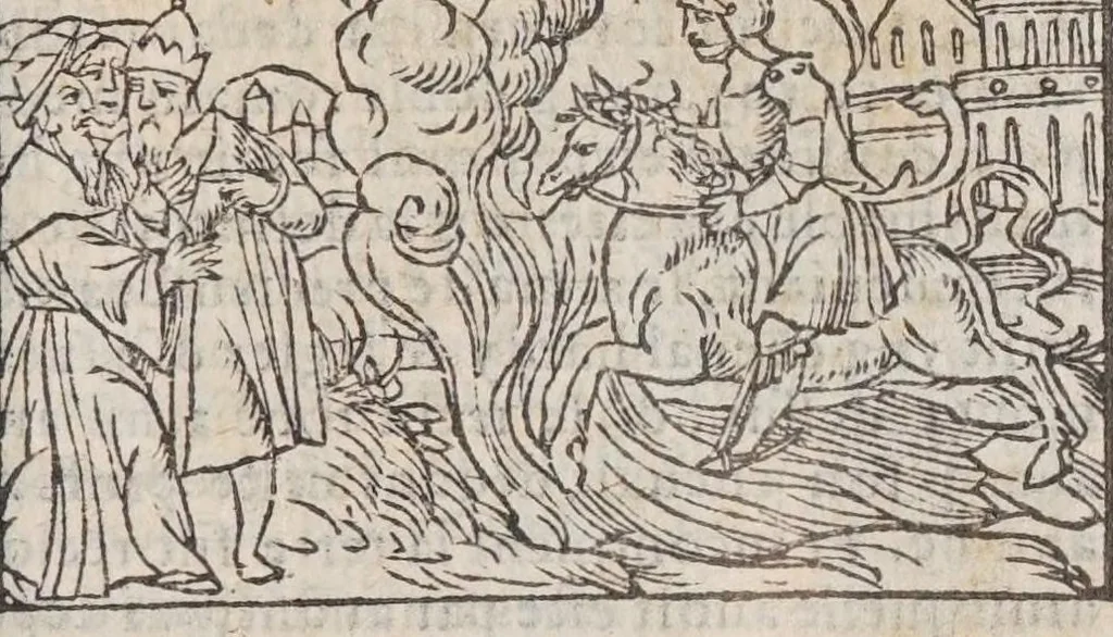 An illustration from Les diuerses fantasies des hommes et des femmes, 1538, leaf 103