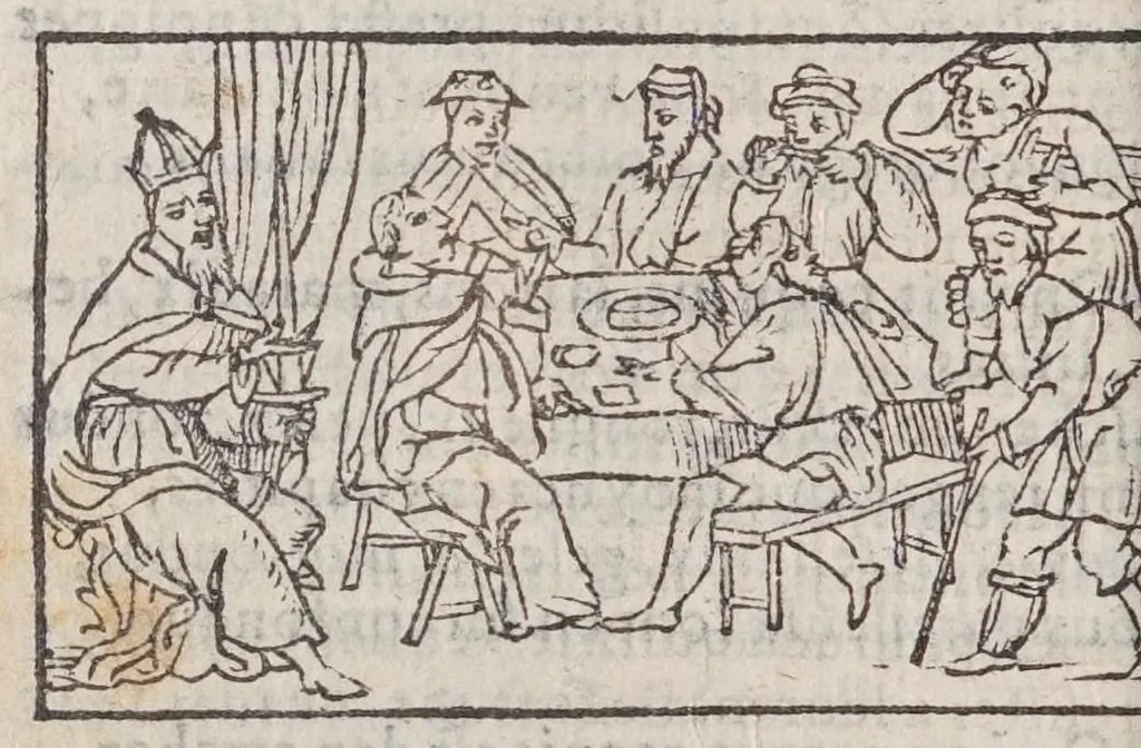 An illustration from Les diuerses fantasies des hommes et des femmes, 1538, leaf 108