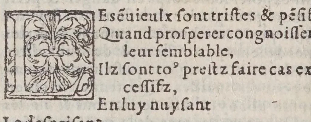 An illustration from Les diuerses fantasies des hommes et des femmes, 1538, leaf 122