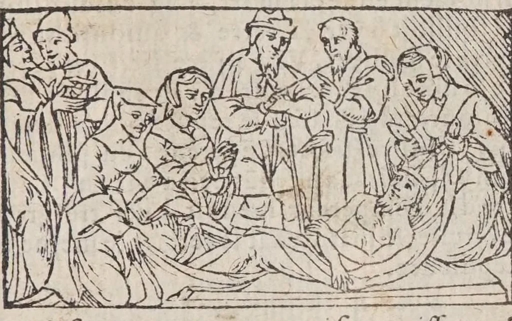 An illustration from Les diuerses fantasies des hommes et des femmes, 1538, leaf 153