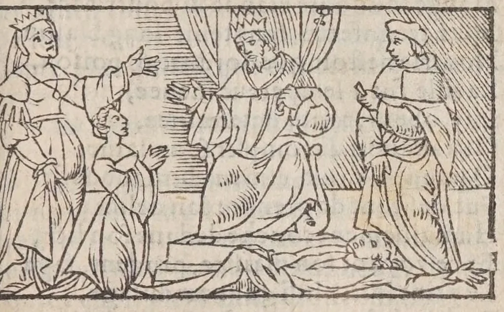 An illustration from Les diuerses fantasies des hommes et des femmes, 1538, leaf 17