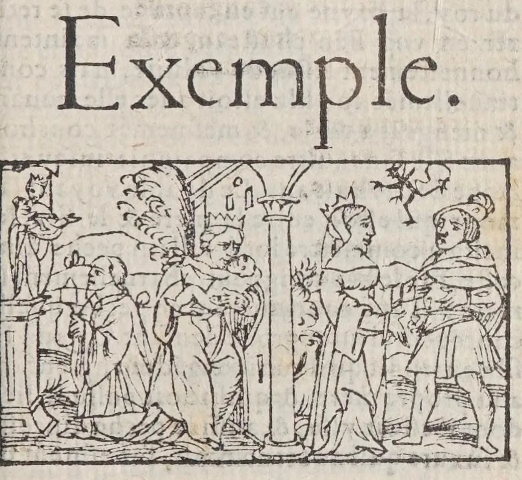 An illustration from Les diuerses fantasies des hommes et des femmes, 1538, leaf 177
