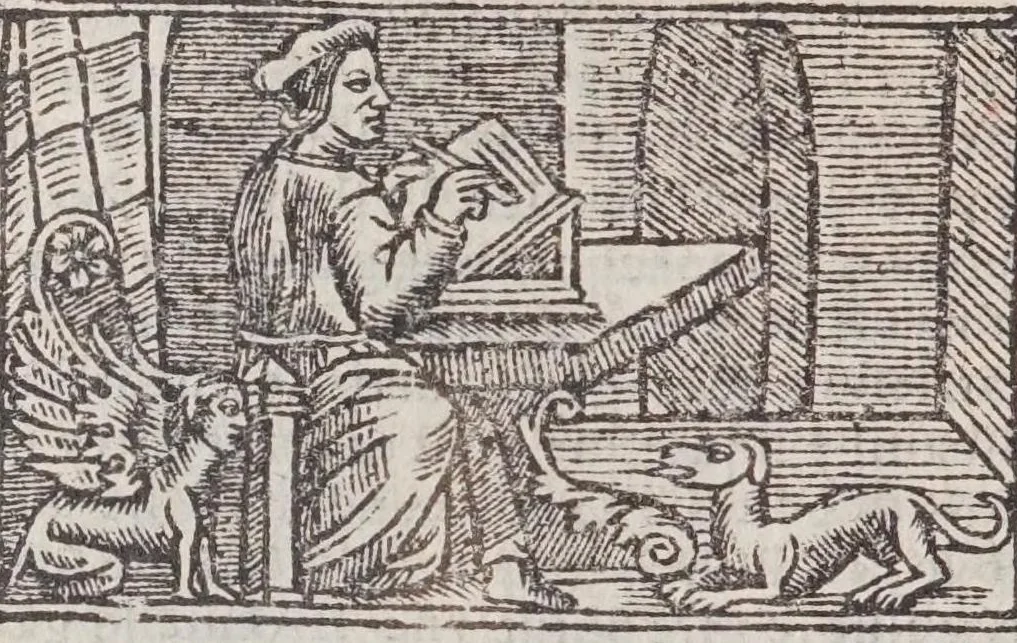 An illustration from Les diuerses fantasies des hommes et des femmes, 1538, leaf 214