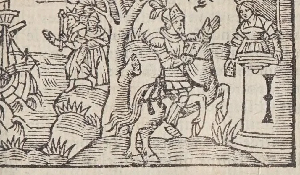 An illustration from Les diuerses fantasies des hommes et des femmes, 1538, leaf 23