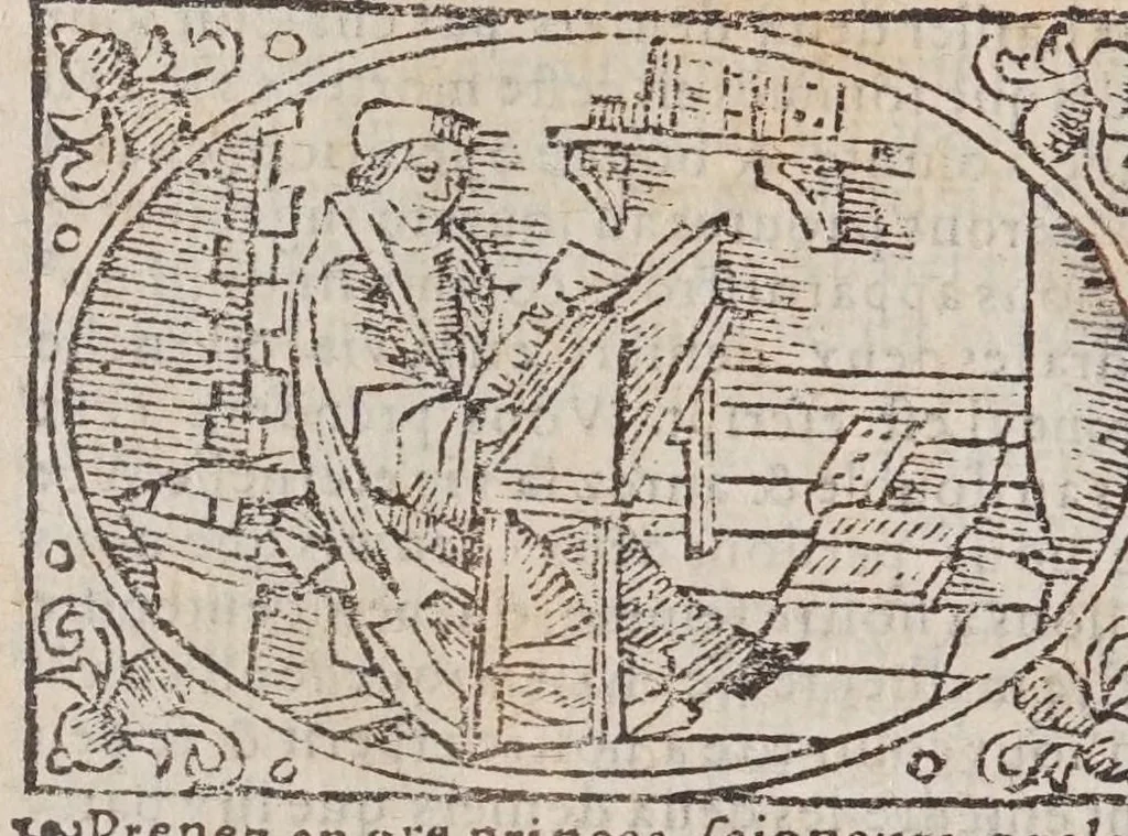 An illustration from Les diuerses fantasies des hommes et des femmes, 1538, leaf 262