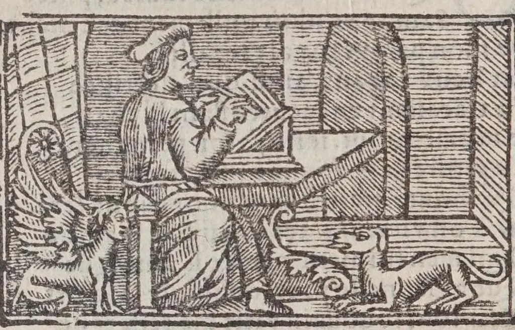 An illustration from Les diuerses fantasies des hommes et des femmes, 1538, leaf 32