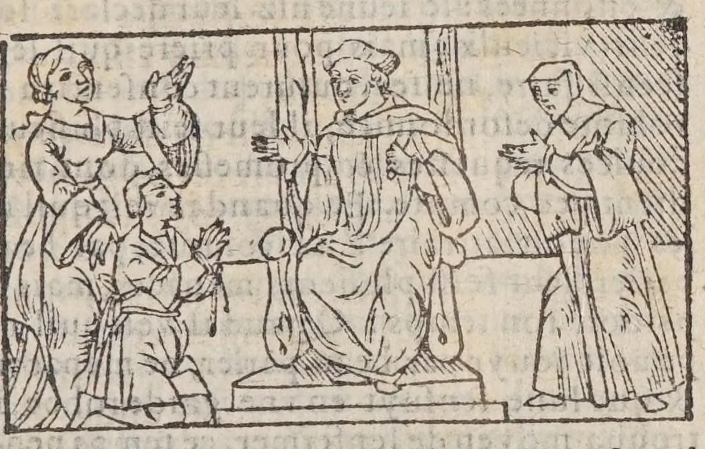 An illustration from Les diuerses fantasies des hommes et des femmes, 1538, leaf 47