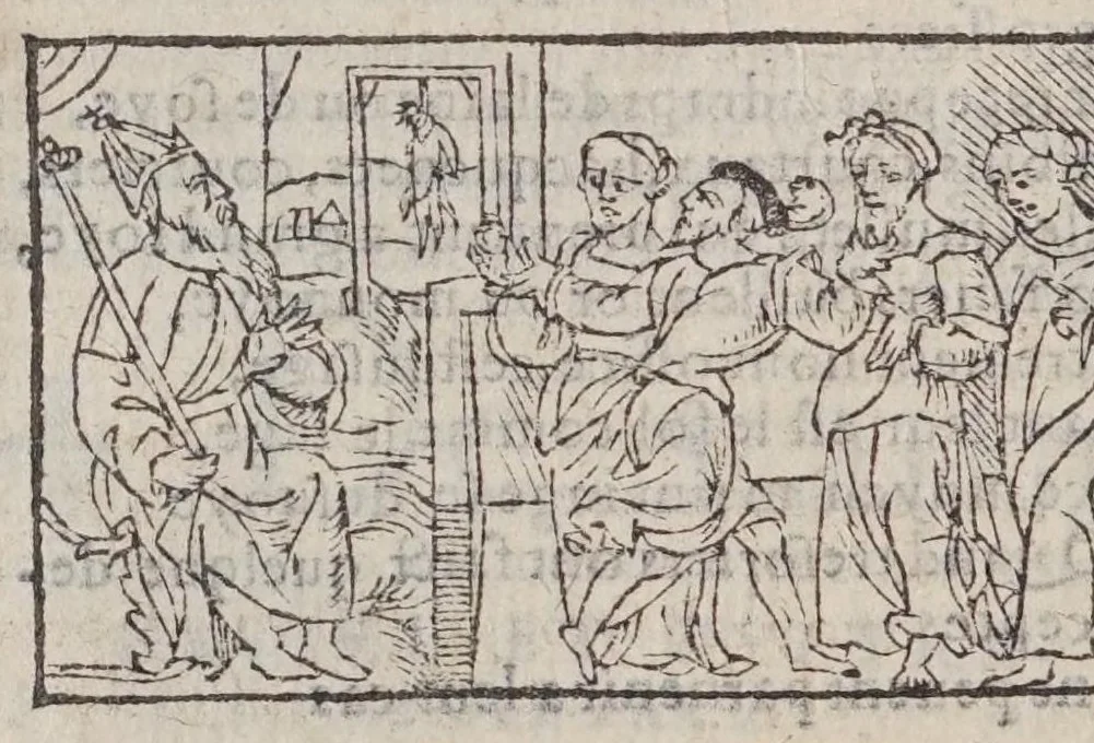 An illustration from Les diuerses fantasies des hommes et des femmes, 1538, leaf 54