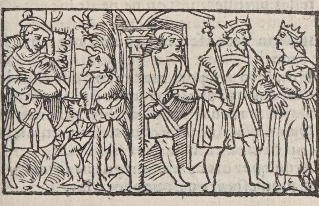 An illustration from Les diuerses fantasies des hommes et des femmes, 1538, leaf 65
