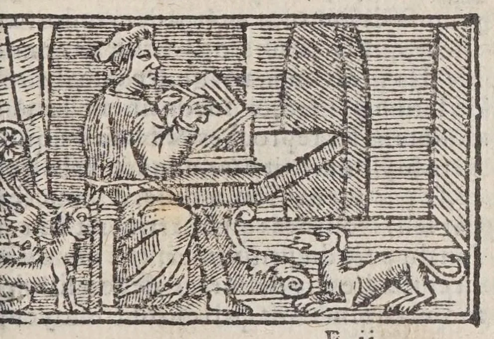 An illustration from Les diuerses fantasies des hommes et des femmes, 1538, leaf 91