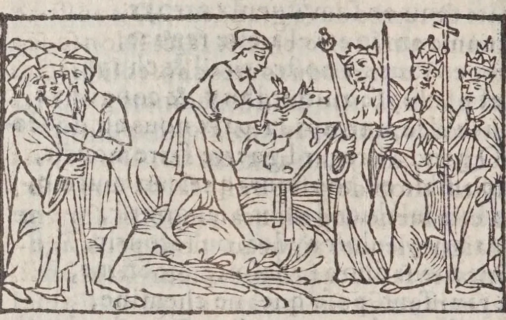 An illustration from Les diuerses fantasies des hommes et des femmes, 1538, leaf 98