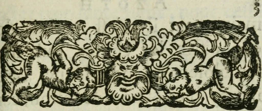 An illustration from Les dovze clefs de philosophie de frere Basile Valentin ... : traictant de la vraye medecine metalique : plus l'Azoth, ou, Le moyen de faire l'or caché des philosophes : traduction francoise, 1660, leaf 206