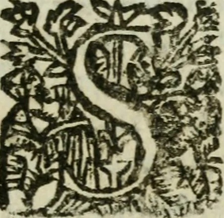 An illustration from Les dovze clefs de philosophie de frere Basile Valentin ... : traictant de la vraye medecine metalique : plus l'Azoth, ou, Le moyen de faire l'or caché des philosophes : traduction francoise, 1660, leaf 394
