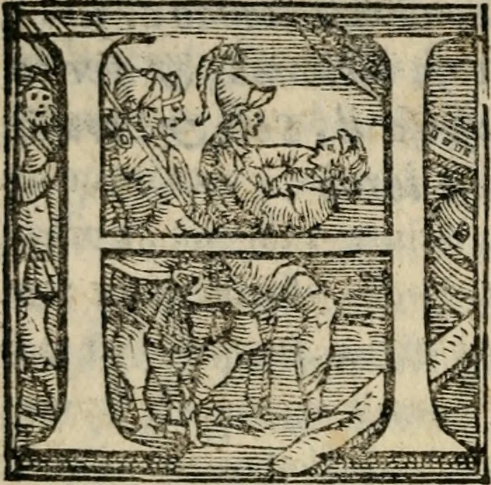 An illustration from Le sei giornate di M. Sebastiano Erizzo, 1567, leaf 169