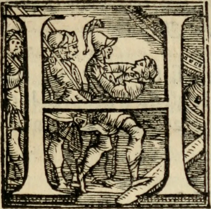 An illustration from Le sei giornate di M. Sebastiano Erizzo, 1567, leaf 90