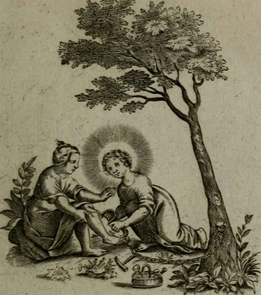 An illustration from Les emblemes d'amour diuin et humain ensemble : expliquez par des vers françois, 1640, leaf 116