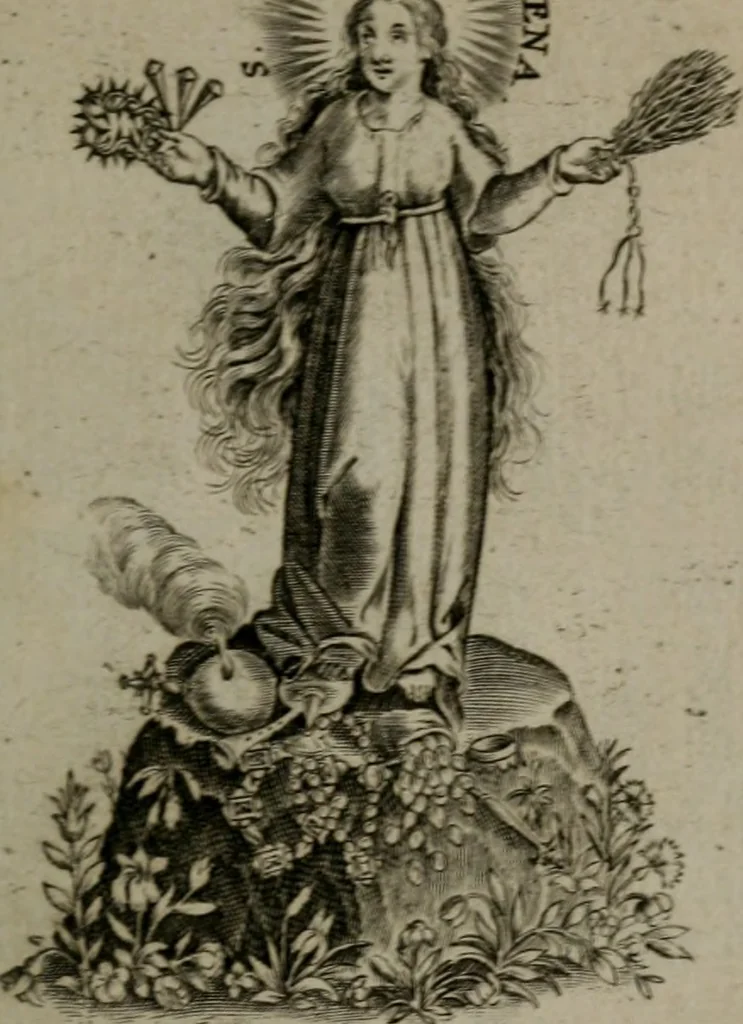 An illustration from Les emblemes d'amour diuin et humain ensemble : expliquez par des vers françois, 1640, leaf 130