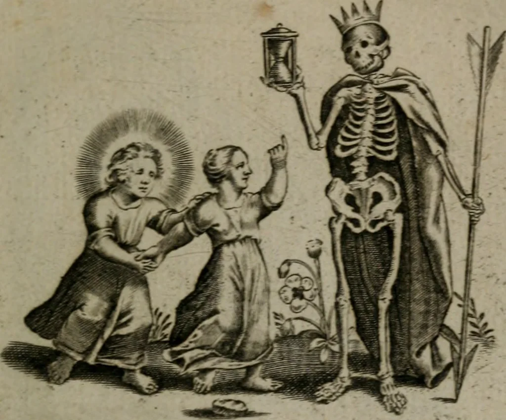 An illustration from Les emblemes d'amour diuin et humain ensemble : expliquez par des vers françois, 1640, leaf 20