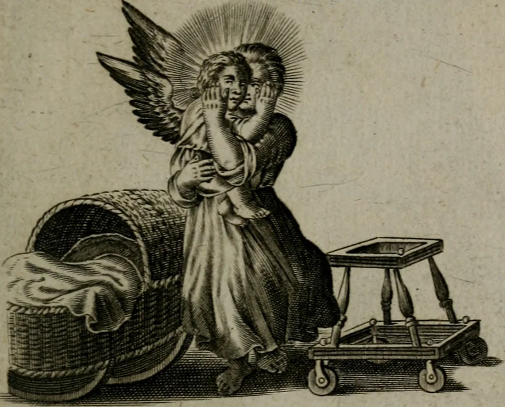 An illustration from Les emblemes d'amour diuin et humain ensemble : expliquez par des vers françois, 1640, leaf 200