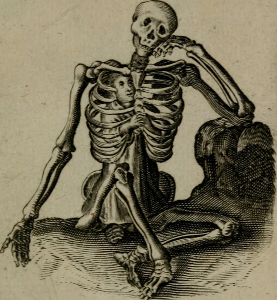 An illustration from Les emblemes d'amour diuin et humain ensemble : expliquez par des vers françois, 1640, leaf 228