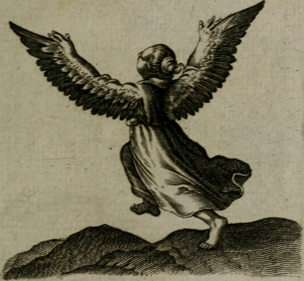An illustration from Les emblemes d'amour diuin et humain ensemble : expliquez par des vers françois, 1640, leaf 238