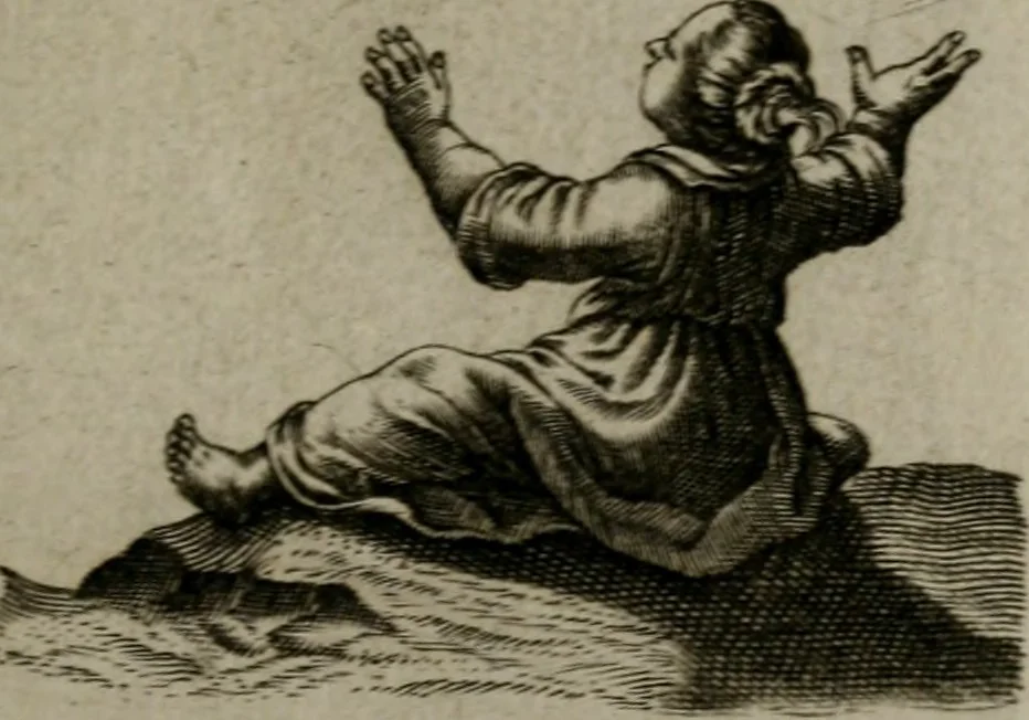 An illustration from Les emblemes d'amour diuin et humain ensemble : expliquez par des vers françois, 1640, leaf 240