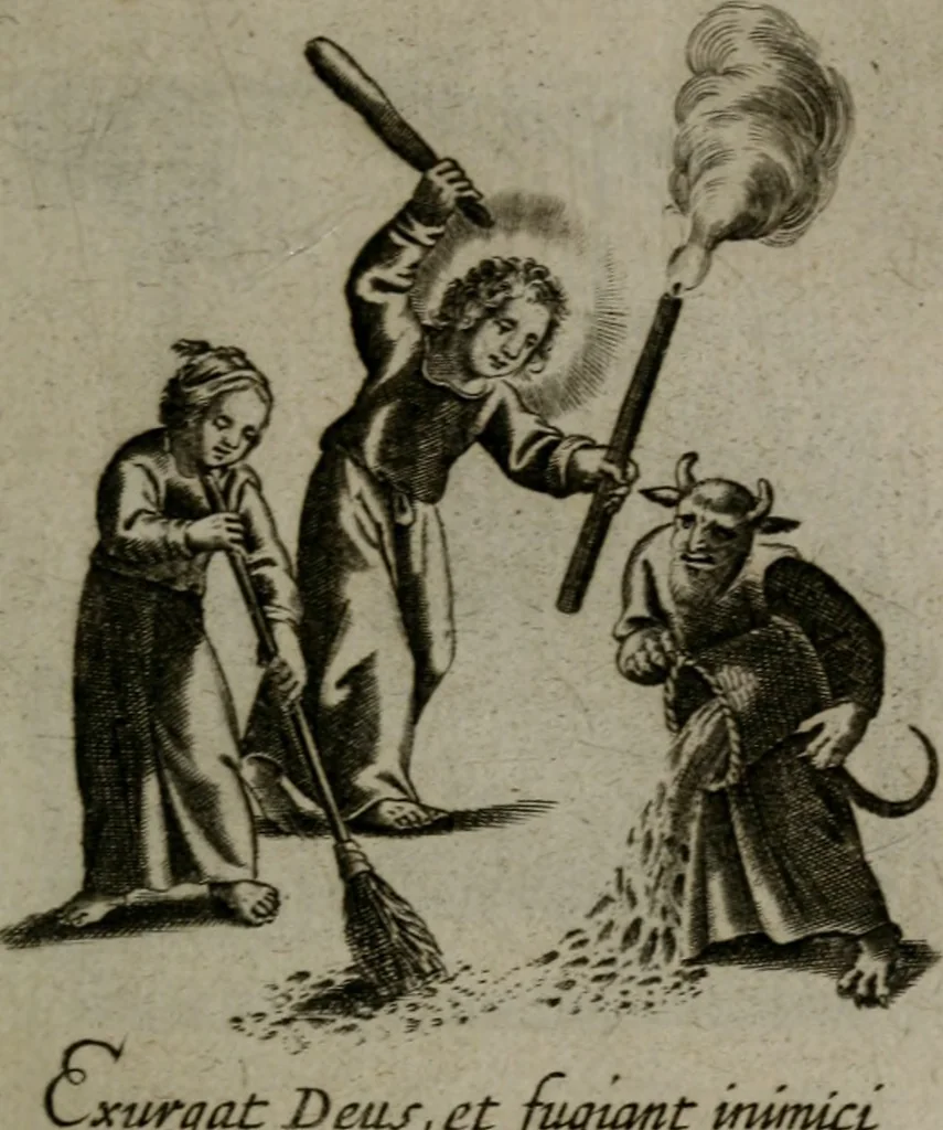 An illustration from Les emblemes d'amour diuin et humain ensemble : expliquez par des vers françois, 1640, leaf 70