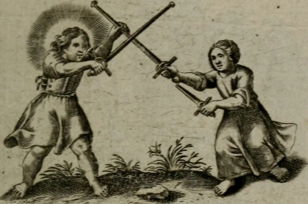 An illustration from Les emblemes d'amour diuin et humain ensemble : expliquez par des vers françois, 1640, leaf 76