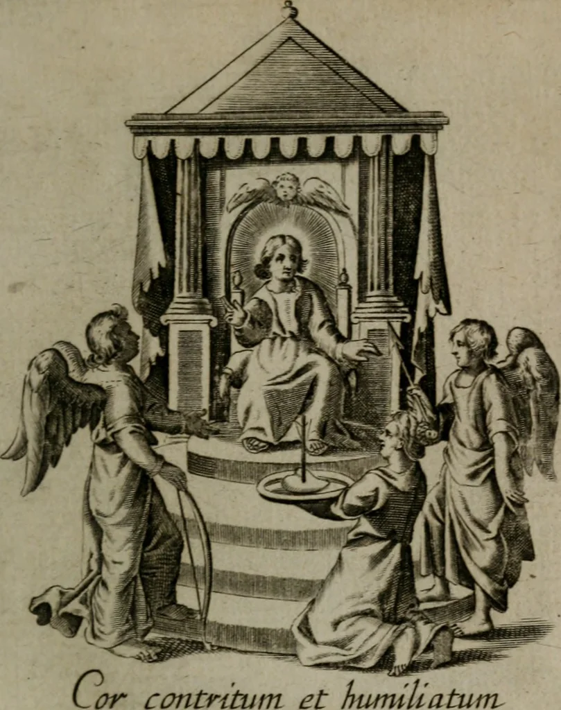 An illustration from Les emblemes d'amour diuin et humain ensemble : expliquez par des vers françois, 1640, leaf 88