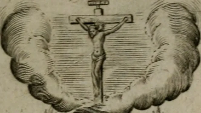 An illustration from Les emblemes d'amour diuin et humain ensemble : expliquez par des vers françois, 1640, leaf 90