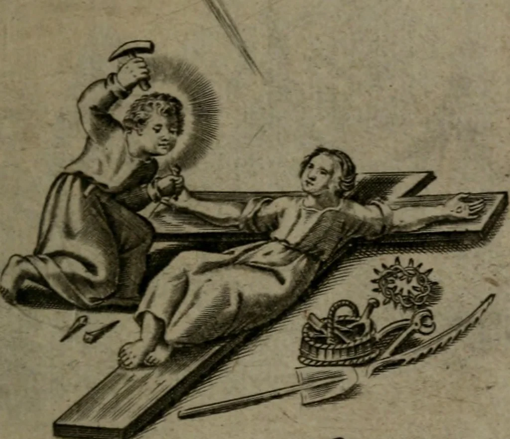 An illustration from Les emblemes d'amour diuin et humain ensemble : expliquez par des vers françois, 1640, leaf 96